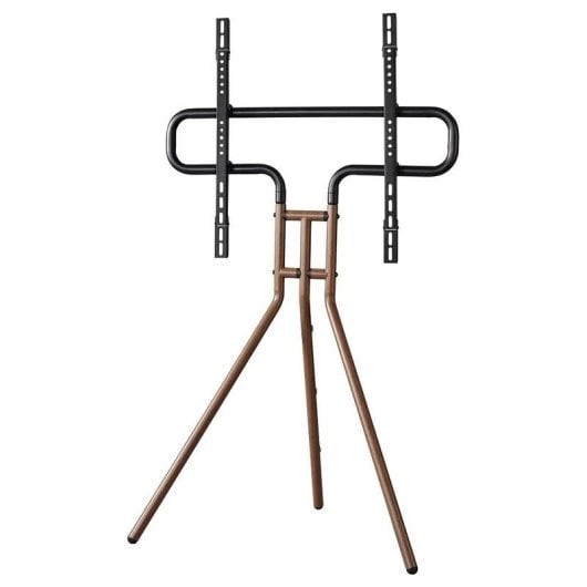 Supporto TV Hama Easel Design 37-75" Altezza regolabile Nero Noce