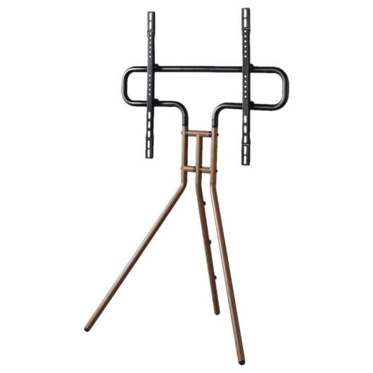 Supporto TV Hama Easel Design 37-75" Altezza regolabile Nero Noce