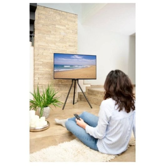 Supporto TV Hama 00220870 regolabile in altezza per 37-75" 40 kg nero