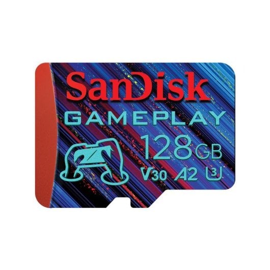 Memória Flash Sandisk SDSQXAA-128G-GN6XN 128GB MicroSDXC UHS-I Extreme A2 V30