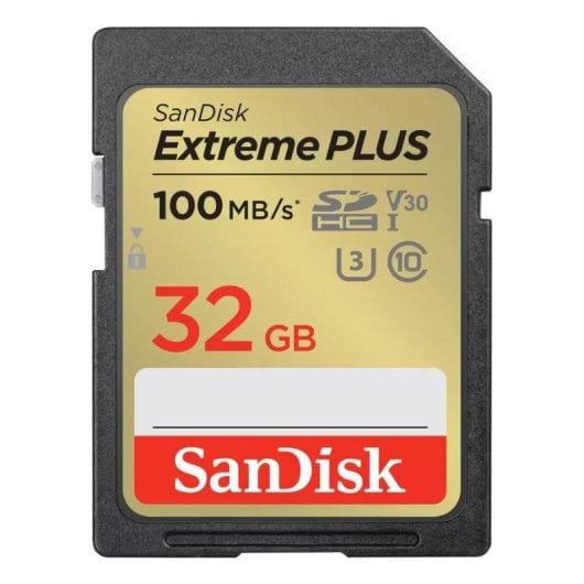 Carte SDHC Sandisk SDSDXWT-032G-GNCI2 32GB UHS-I U3 V30 Pack de 2
