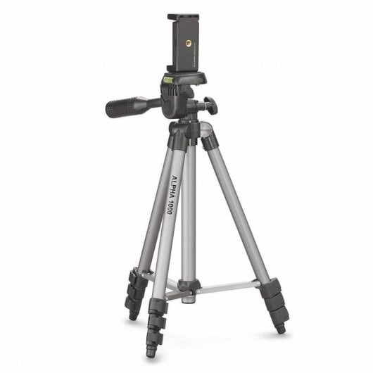 Stativ CULLMANN C52102 Alpha 1000 Mobil Aluminium Klappbar 3D-Kopf Smartphonehalterung