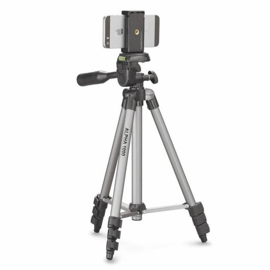 Stativ CULLMANN C52102 Alpha 1000 Mobil Aluminium Klappbar 3D-Kopf Smartphonehalterung