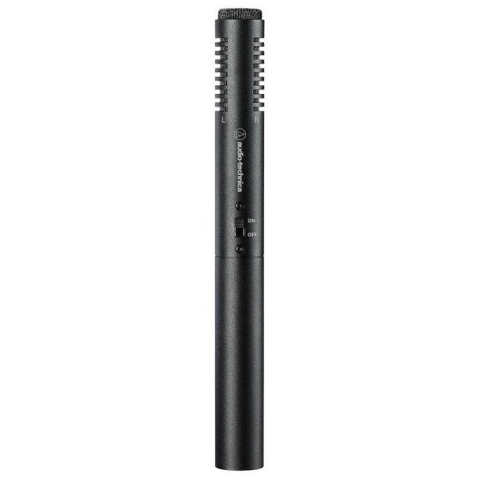 Microphone Audio-Technica ATR6250X 3.5 mm cardioïde stéréo avec interrupteur