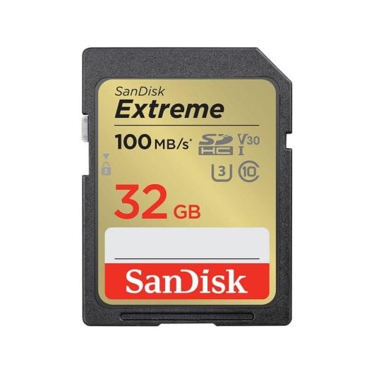 SD-Karte Sandisk SDSDXWT-032G-GNCIN Extreme PLUS 32GB UHS-I U3 V30 100MB/s