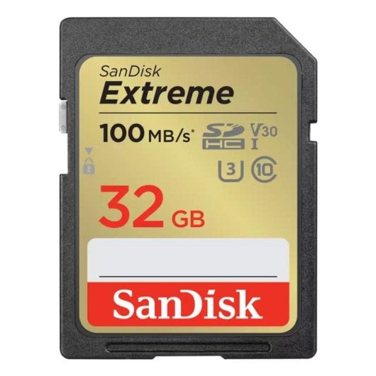 Tarjeta SDHC Sandisk SDSDXVT-032G-GNCI2 Pack 2 32 GB UHS-I U3 V30 100MB/s