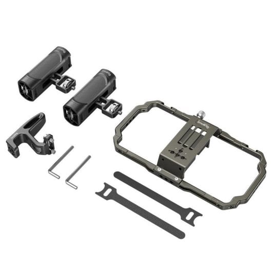 Kit de plateforme vidéo portable SmallRig 3155B ABS Aluminium Universel 184 mm