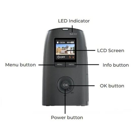 Caméra time-lapse Brinno TLC300 Full HD 1080p écran LCD autonomie 100 jours