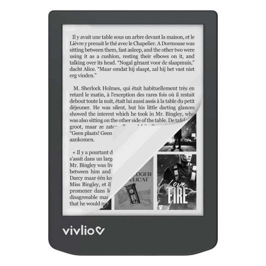 Livre électronique Vivlio Light Zen PB619-T-VVO 6" Wi-Fi écran tactile noir 8GB