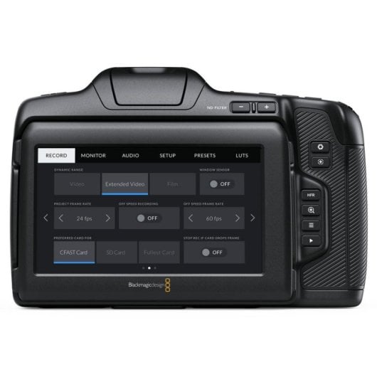 Videocamera Blackmagic Design Pocket Cinema Camera 6K Pro Super 35 LCD 6K Ultra HD