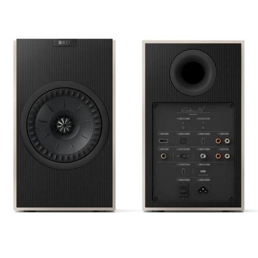 Enceintes Kef Sans Fil Bluetooth 100W avec HDMI et USB-C Gris