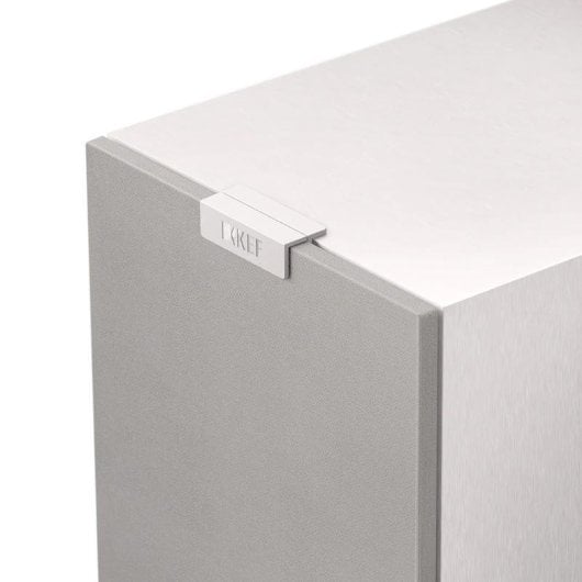 Haut-parleurs Kef Bibliothèque Filaires 180W Bass Reflex MAT Blanc