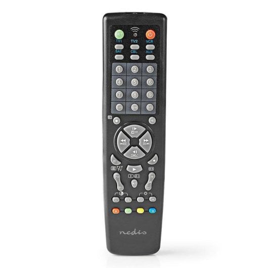 Mando a distancia Nedis TVRC2200BK universal 10 dispositivos IR negro