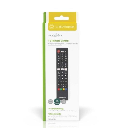 Mando a distancia Nedis TVRC45TCBK Universal IR Wireless para TV