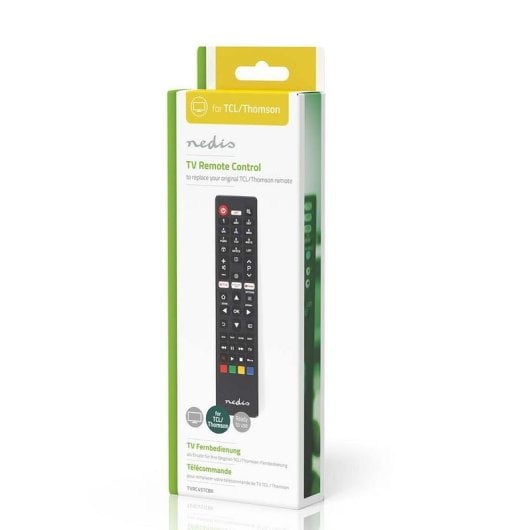 Mando a distancia Nedis TVRC45TCBK Universal IR Wireless para TV