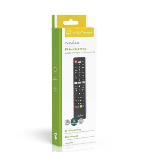 Mando a distancia Nedis TVRC45TCBK Universal IR Wireless para TV