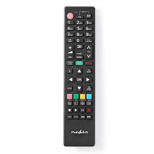 Mando a distancia Nedis TVRC45PASHBK Universal para TV IR Botones Negro