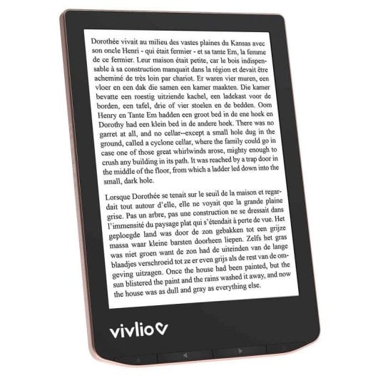 Livre électronique Vivlio PB634-K-VVO 6" Wi-Fi étanche bronze