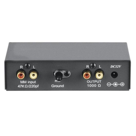 Phono-Vorverstärker Hama 00040506 Stereo Line OUT RCA Kompakt Schwarz Netzbetrieb