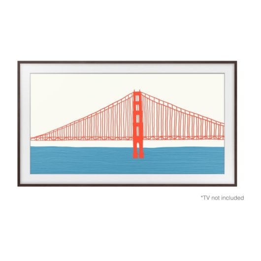 Monture Samsung VG-SCFA55BWBXC Marron pour The Frame 55" Finition Personnalisée