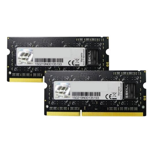 Memoria RAM G.Skill F3-8500CL7D-8GBSQ 8GB Kit 2x4GB DDR3 1066MHz CL7 SO-DIMM Unbuffered
