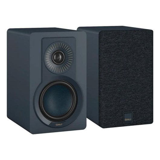 Haut-parleurs Dali bibliothèque filaire 120W bleu bass reflex