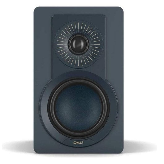 Haut-parleurs Dali bibliothèque filaire 120W bleu bass reflex