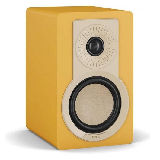 Haut-parleurs Dali Bibliothèque Filaire 120W Bass Reflex Jaune