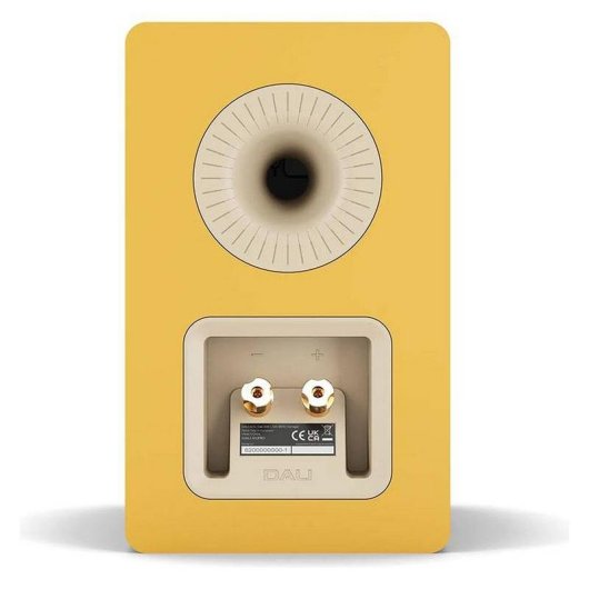 Haut-parleurs Dali Bibliothèque Filaire 120W Bass Reflex Jaune