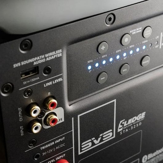 Caisson de basses SVS SB-1000 Pro Black Ash 325W RMS Filiaire Compression Close