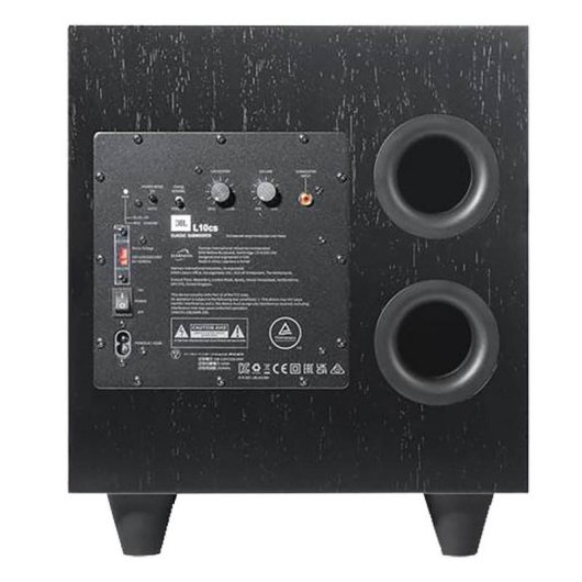 Haut-parleurs JBL Subwoofer filaire 250W bass reflex design compact noir