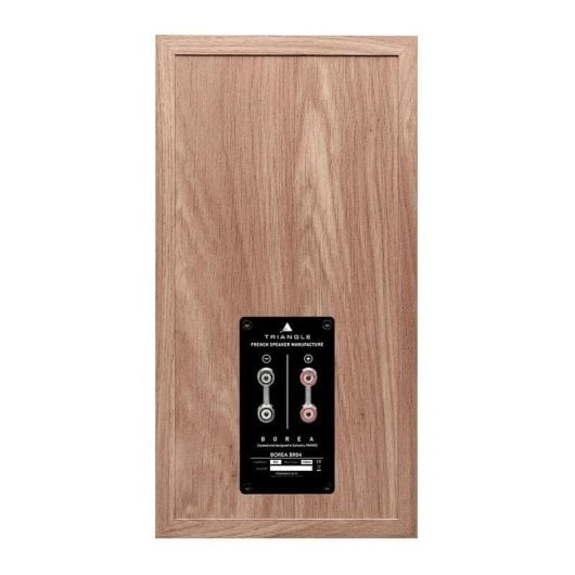 Enceintes TRIANGLE Bibliothèque Passives 260W Bois Clair avec Bass Reflex