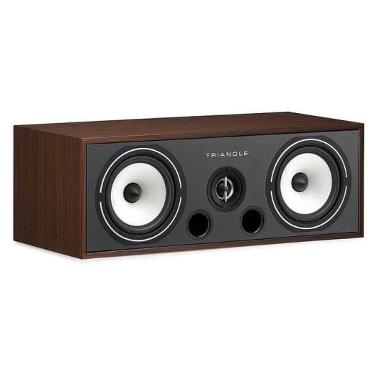 Enceintes Triangle Central Filaire 120W bois d'ingénierie haute fidélité