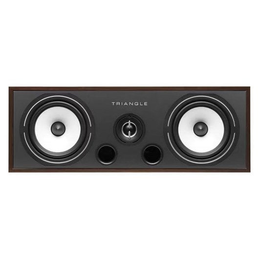 Enceintes Triangle Central Filaire 120W bois d'ingénierie haute fidélité