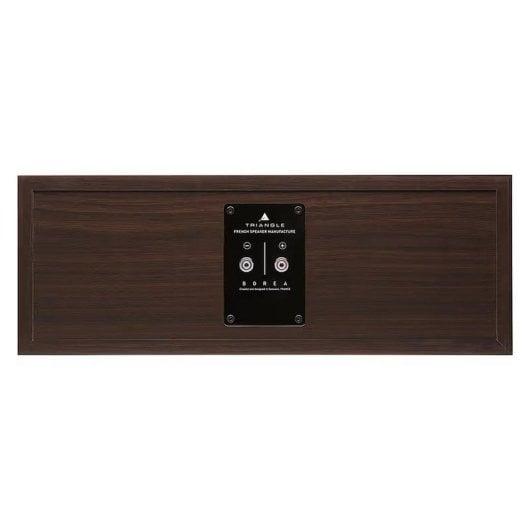 Enceintes Triangle Central Filaire 120W bois d'ingénierie haute fidélité