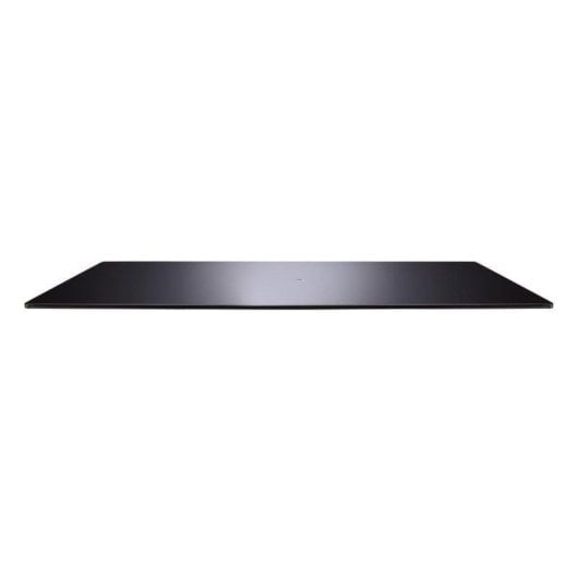 Mesa de TV Meliconi Rotobase Elite L negra de vidrio templado base giratoria