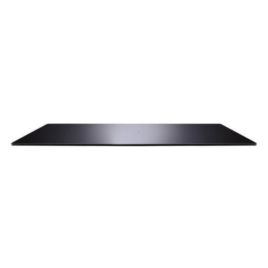 Mesa de TV Meliconi Rotobase Elite L negra de vidrio templado base giratoria