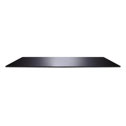 Mesa de TV Meliconi Rotobase Elite L negra de vidrio templado base giratoria
