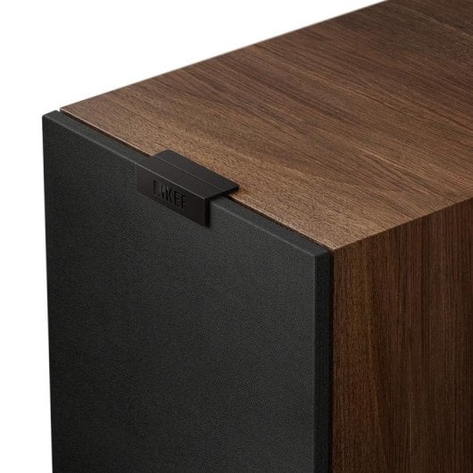 Enceintes Kef bibliothèque passives Bass Reflex 150 W technologie MAT noyer