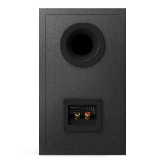 Enceintes Kef bibliothèque passives 150W Bass Reflex avec MAT Noir Satiné