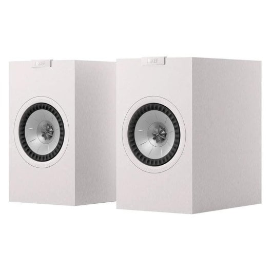 Enceintes Kef Bibliothèque Passif Bass Reflex 150W Technologie MAT Blanc