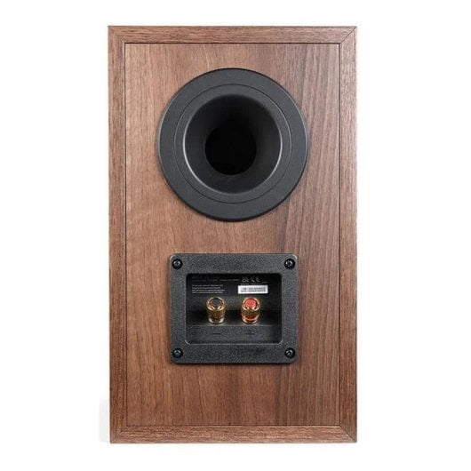 Enceintes Kef bibliothèque passives Bass Reflex 150W MAT bois noyer