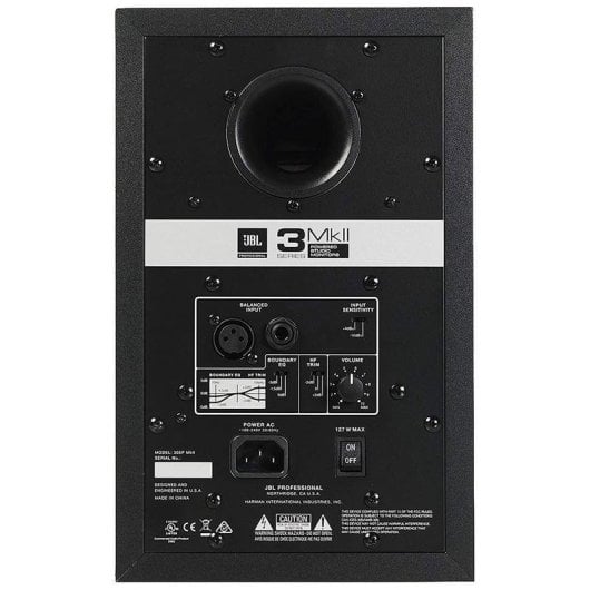 Enceintes JBL 2 voies filaires 82W avec amplificateur intégré