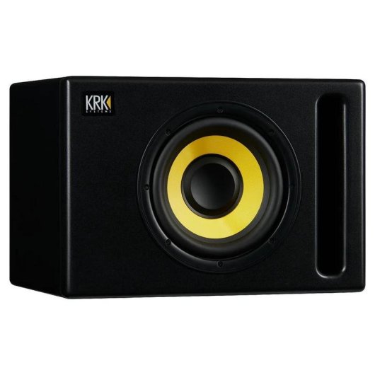 Subwoofer Studio KRK S10.4 160W RMS Actif XLR RCA Contrôle Crossover MDF