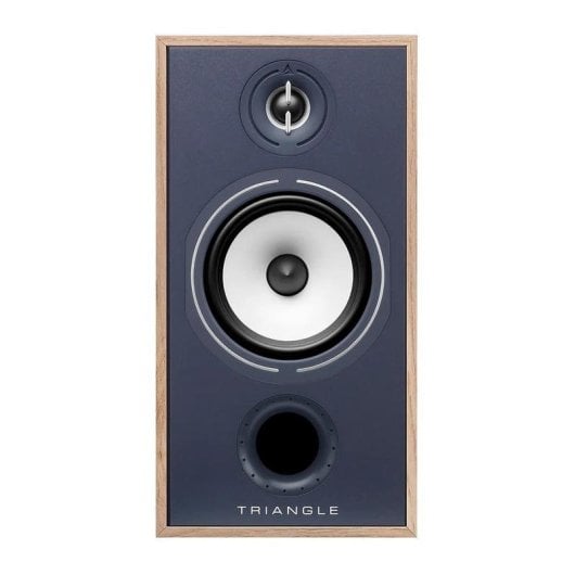 Haut-parleurs Triangle Bibliothèque 260W Filaires Bleu Bass Reflex