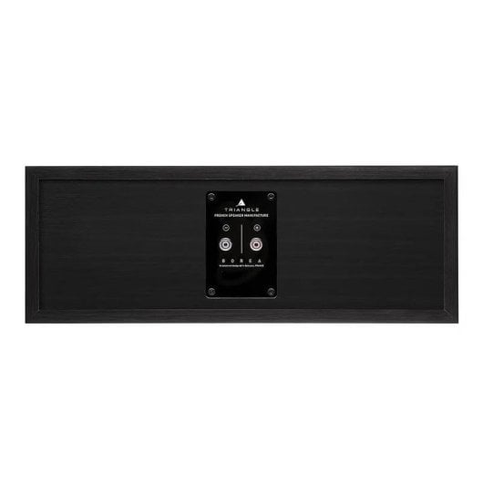 Enceintes Triangle Centrale Filaires 120W Haut Rendement Noir