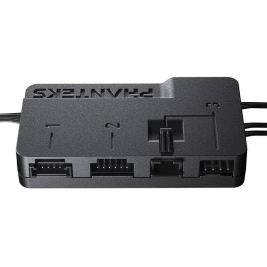 Hub Phanteks PH-NLHUB_02 NexLinq V2 Preto PWM RGB para Ventoinhas