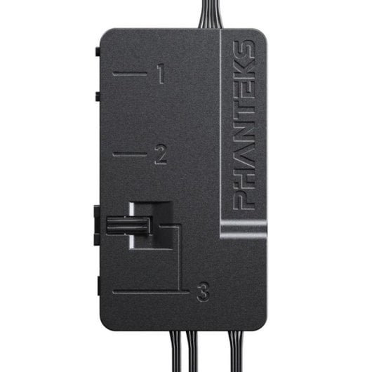 Hub Phanteks PH-NLHUB_02 NexLinq V2 Preto PWM RGB para Ventoinhas