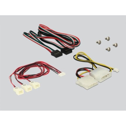 Contrôleur ventilateur DeLock 62714 panneau frontal 3,5" 3 canaux USB 2.0 Noir