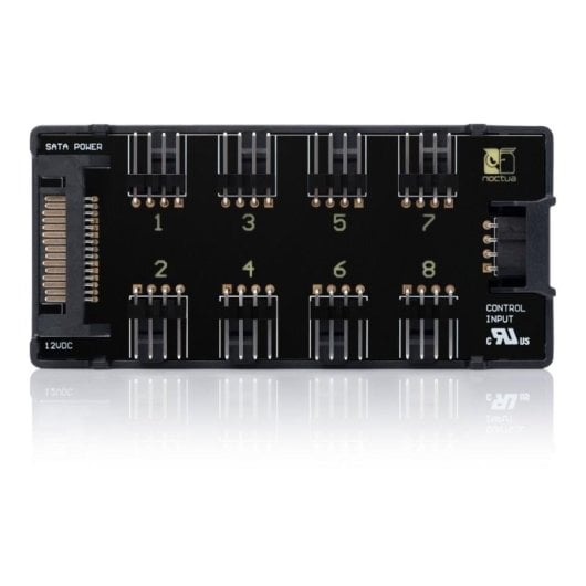 Contrôleur de ventilateur Noctua NA-FH1 8 ports PWM noir compact